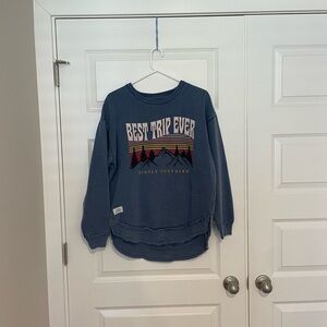 Simply Southern Navy Adventure Sweatshirt